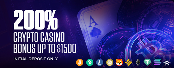 200% CRYPTO CASINO SIGN-UP BONUS