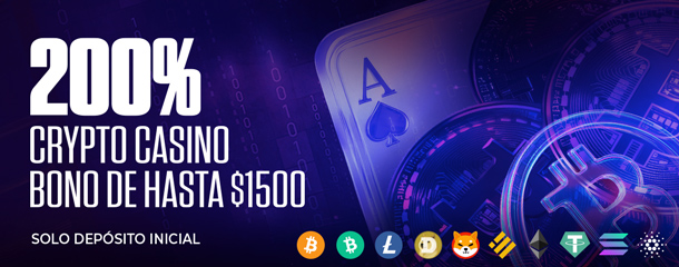 BONO DE REGISTRO DE CASINO DEL 200% EN CRIPTO