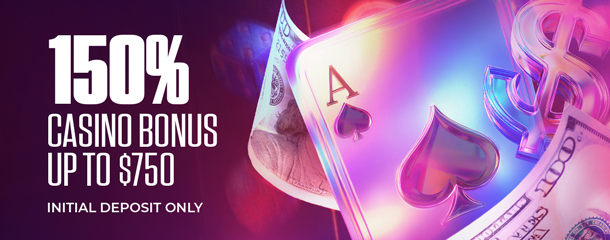 Up to $750 First Deposit Casino Bonus at MyBookie