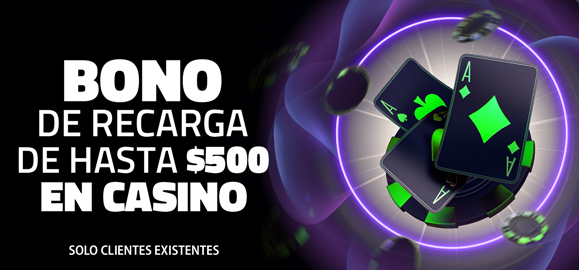Bono de Recarga del Casino de hasta $500